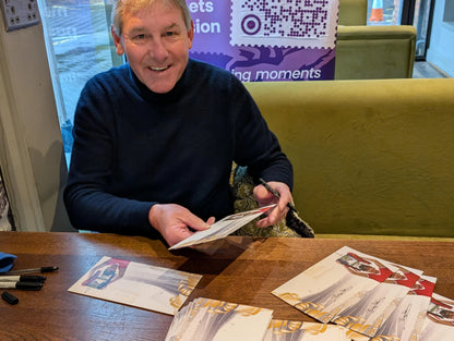 Bryan Robson, Manchester United Legend, Hand Signed First Day Cover With COA