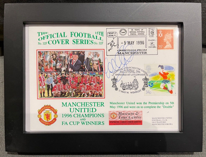 RYAN GIGGS MANCHESTER UNITED LEGEND HAND SIGNED FDC WITH COA