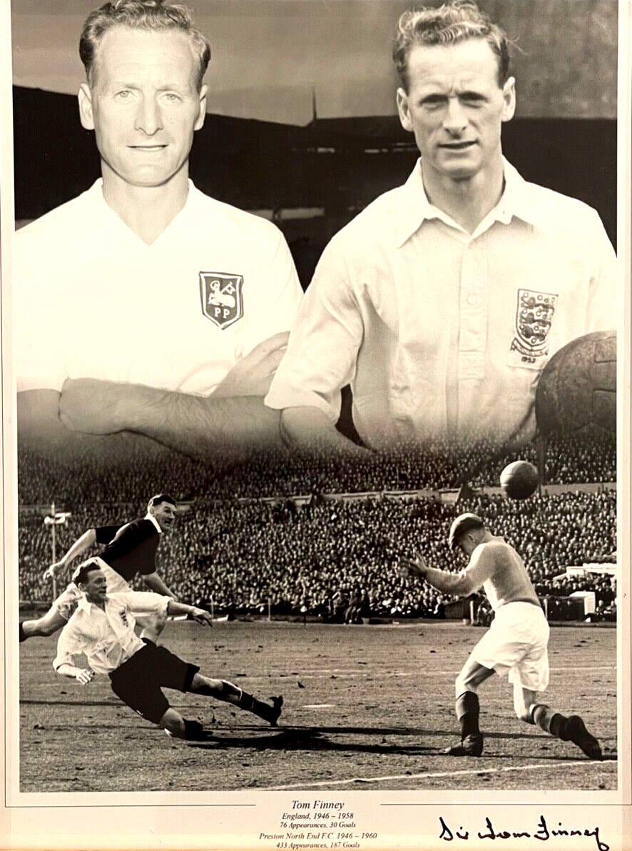 TOM FINNEY HAND SIGNED LIMITED EDITION PHOTO WITH COA