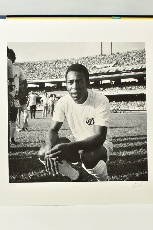 PELE VERY LIMITED EDITION 8 INDIVIDUAL HAND SIGNED PHOTO/PRINT COLLECTION