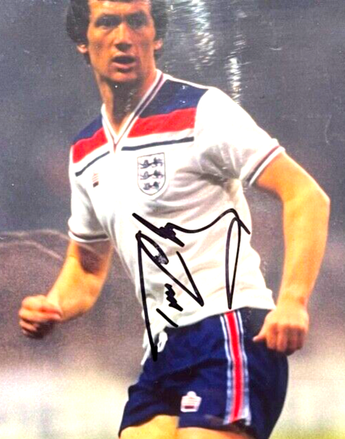 TREVOR CHERRY HAND SIGNED ENGLAND PHOTO WITH COA